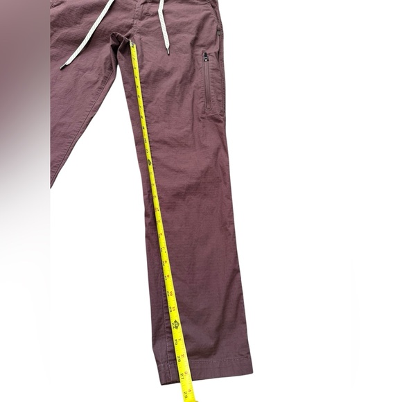 Vuori Women's Ripstop Pant Size small Drawstring Stretch Organic Cotton - Picture 4 of 10